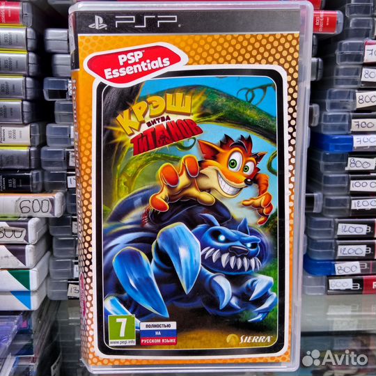 Крэш Битва Титанов - PSP