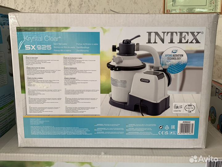 Песочный фильтр для бассейна 26642 2000 л/ч