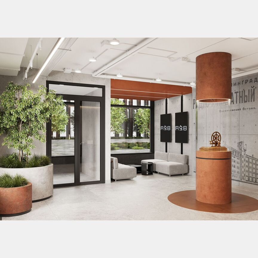 2-к. квартира, 64,1 м², 5/9 эт.