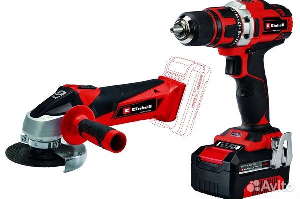 Аккумуляторный набор Einhell PXC TE-TK 18/2 Li Kit CD+AG 4257240