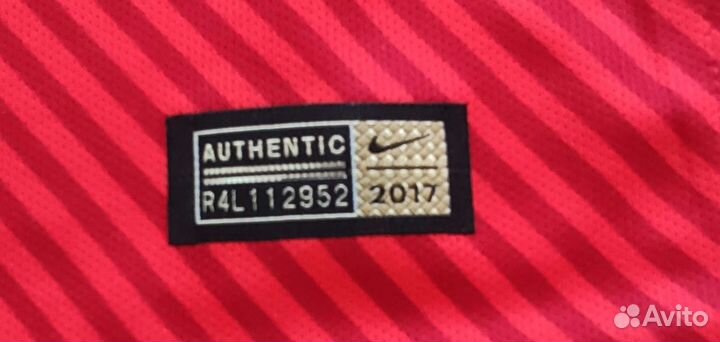 Майка игровая фк Спартак 2017