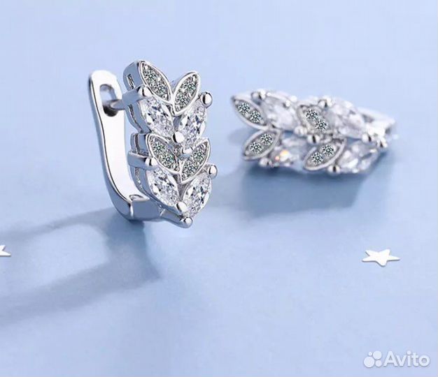 Серьги «Колосок»