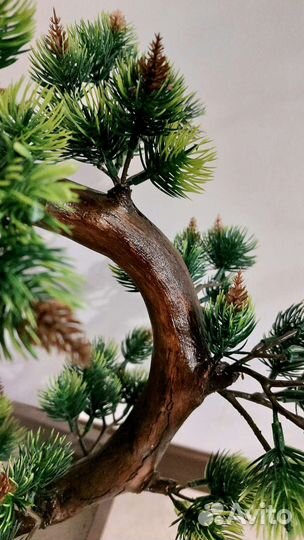 Бонсай ель искусственное дерево растение