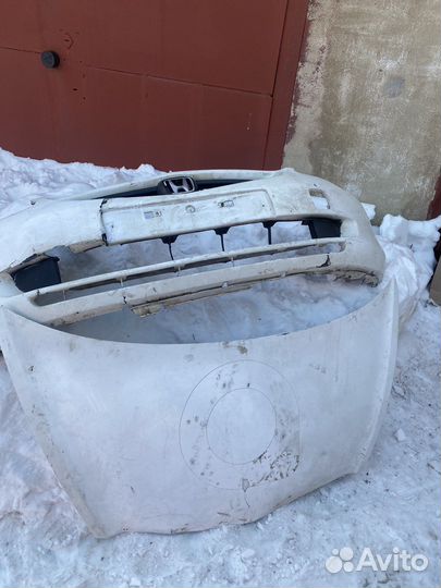 Капот и бампер для фита жд 1