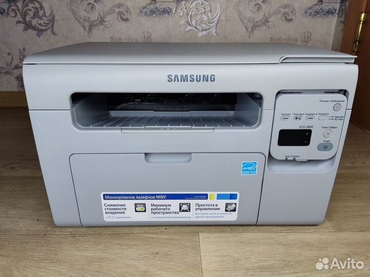 Мфу лазерное Samsung SCX-3400 (3) пробег 92 стр