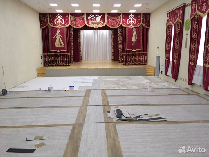 Укладка напольных пвх покрытий