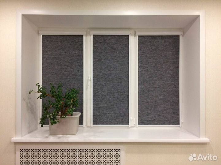 Рулонные шторы и жалюзи на окна от производителя