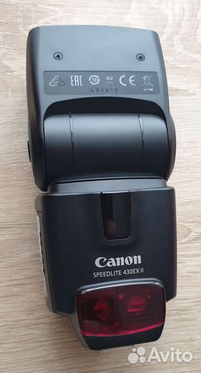 Вспышка камеры Canon Speedlite 430exii