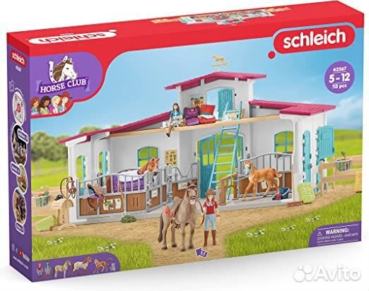 Игрушка Конный центр на берегу озера schleich
