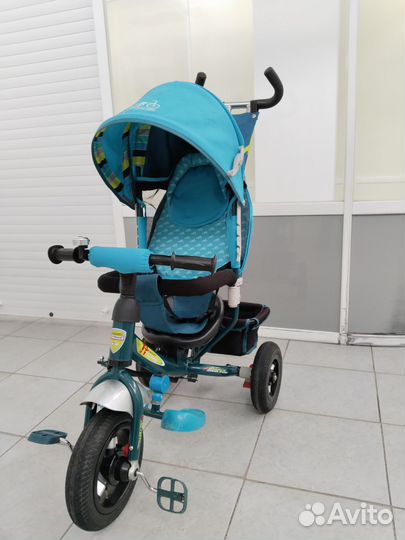 Велосипед детский с ручкой управления бу