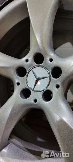 Литые диски разноширокие R19 Mercedes Benz