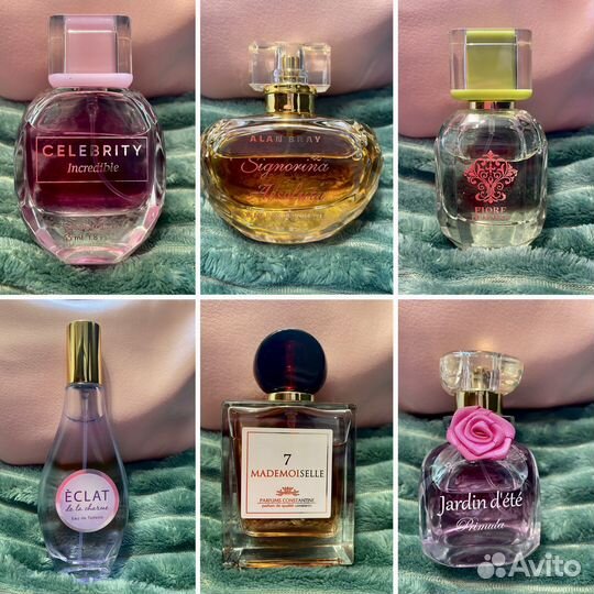 Аналоговый парфюм без коробок (Ж и М)