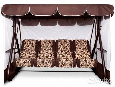 Садовые качели дефа люси, шоколад