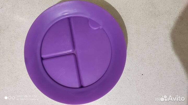 Детская тарелка на присоске