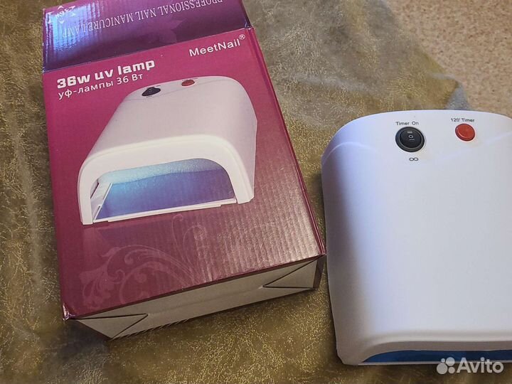 Уф лампа для ногтей новая