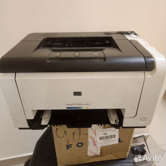 Принтер hp laserjet cp1025nw цветной