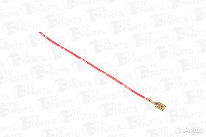 Клемма 6.3 мм с проводом 1 кв.мм Длина провода