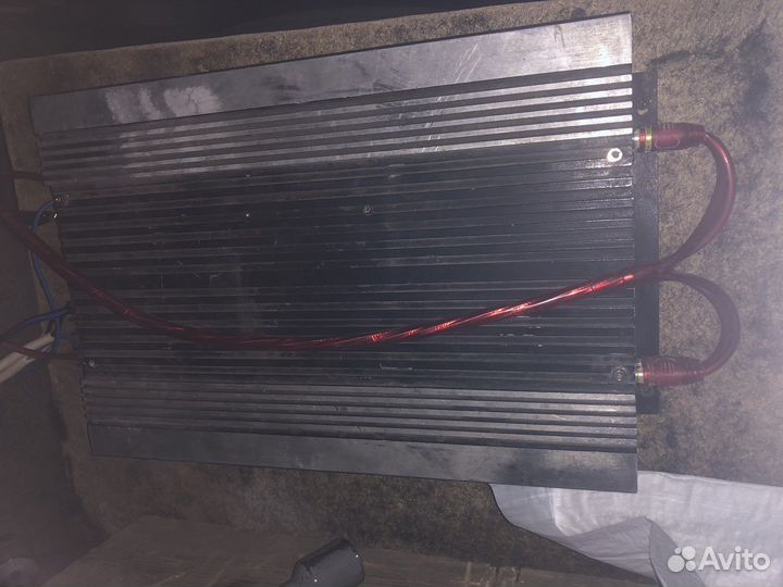 Сабвуфер и усилитель