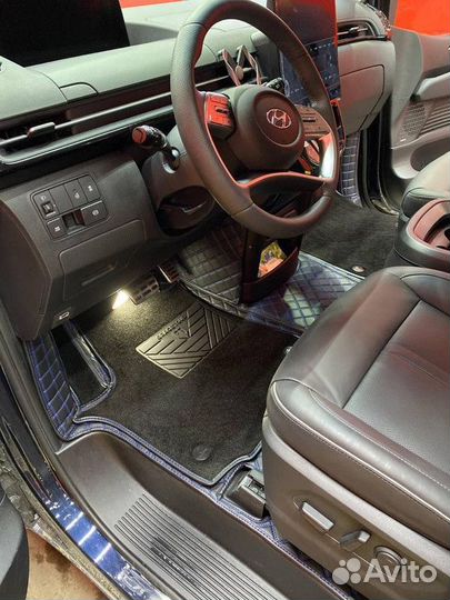 3D коврики из экокожи не Китай 3Д