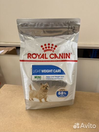 Royal Canin Mini Light Weight Care 1кг и 3кг