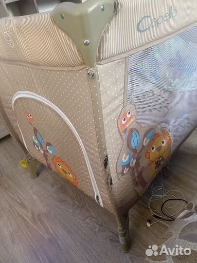 Детская кровать манеж