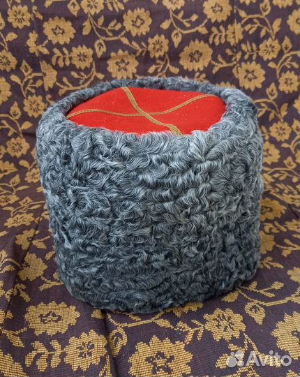 Папаха из каракуля, размеры 56