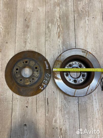 Диски тормозные задние Honda Accord 8