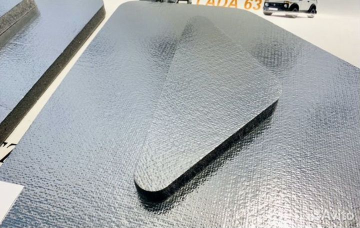 Шумоизоляция капота Нива