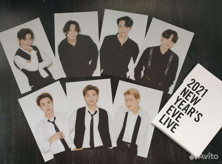 Карты BTS nyel RM J-Hope Намджун Хосок