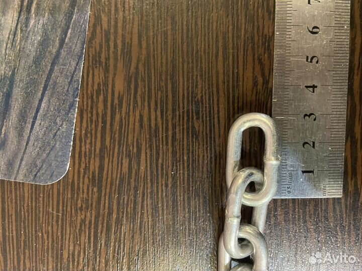 Цепь металлическая б/у