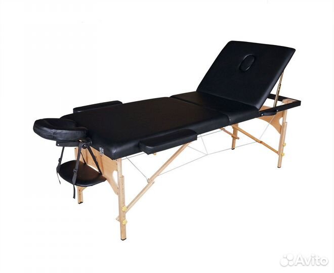 Массажный стол DFC nirvana Relax Pro, цвет чёрный