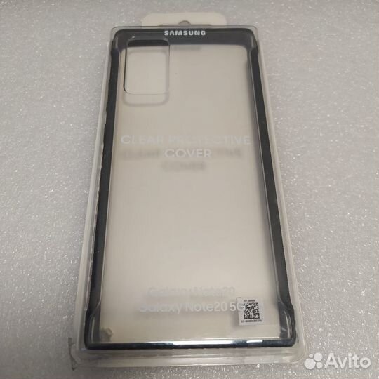 Чехол Clear Protective Cover Galaxy Note 20