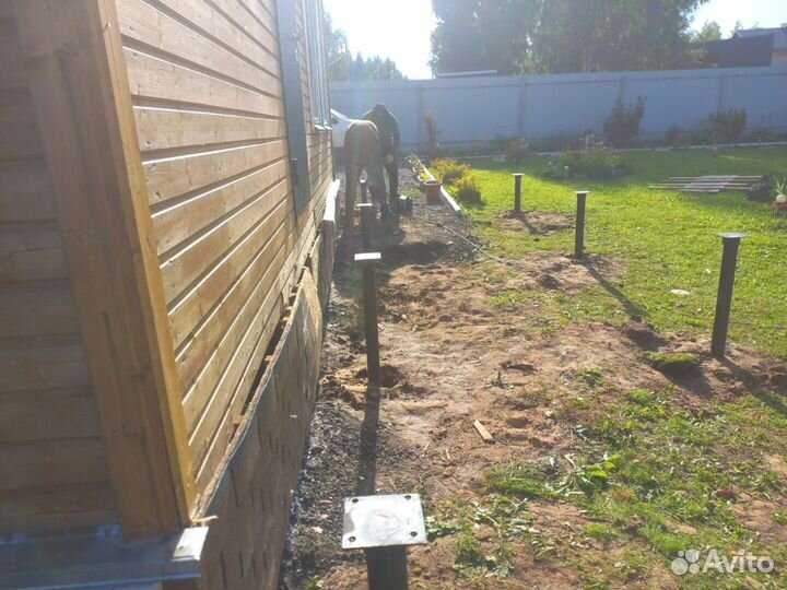 Винтовые сваи под ключ + монтаж