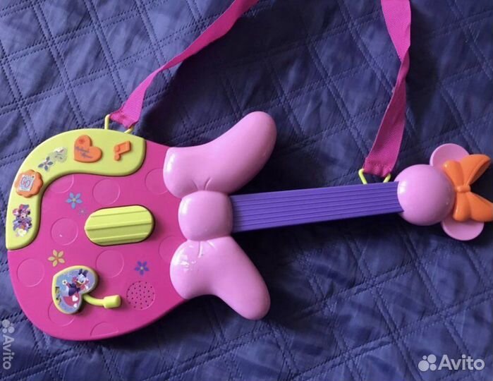 Детская музыкальная гитара (Микки)