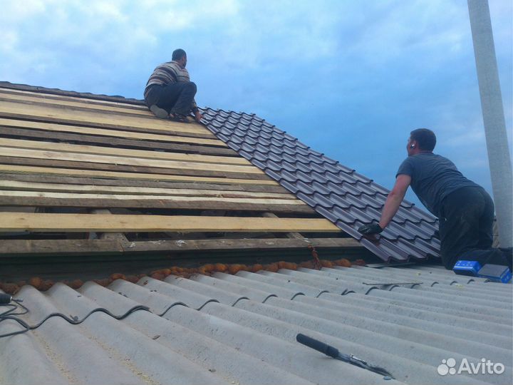 Кровельные работы Срочный ремонт крыши кровли