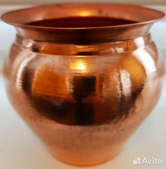 Медная лота 600 мл для приготовления медной воды