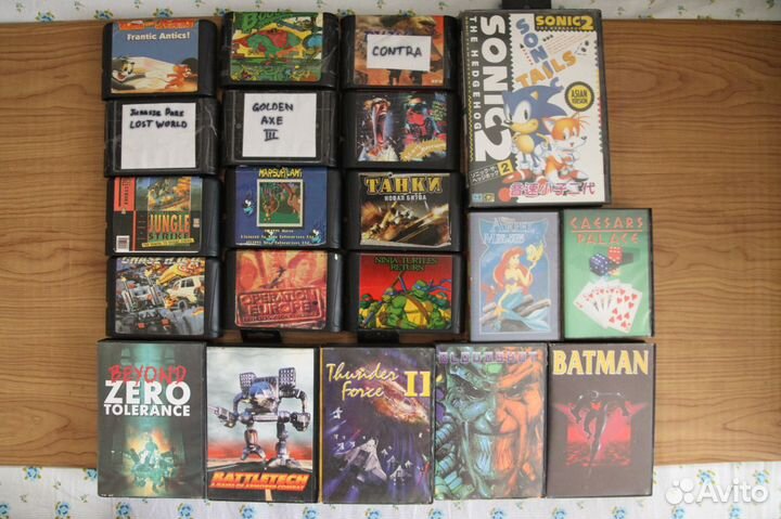 Платки для Денди 36 штук + Sega Сега