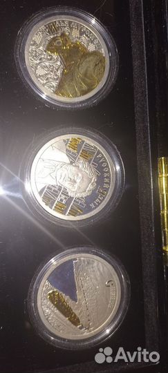 Набор серебряных медалей