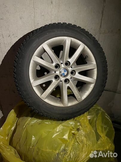 Резина шипованная на дисках bmw