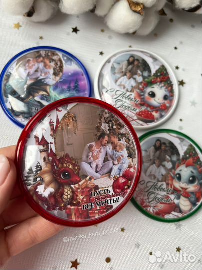 Брелок с госномером двухсторонний