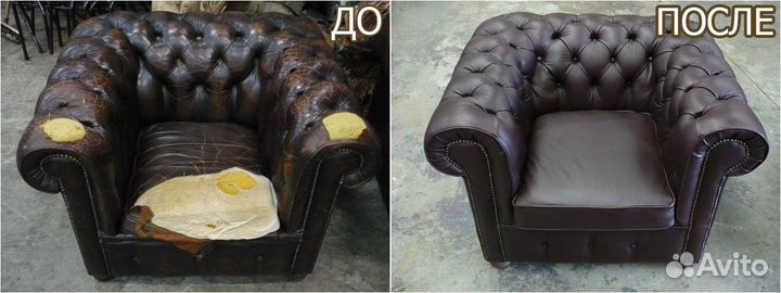 Перетяжка мягкой мебели