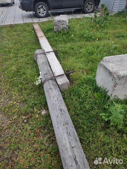 Опора лэп с ж/б пасынком 11м