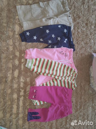 Одежда и обувь для девочки пакетом