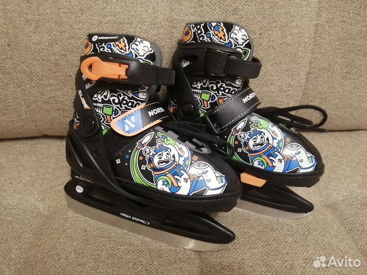Коньки детские раздвижные Nordway р. 26-31