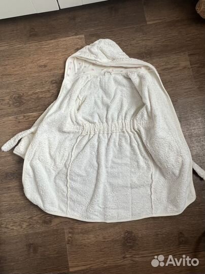 Халат банный детский для девочки р.116