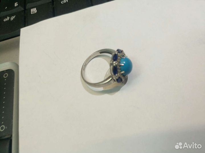 Серебрянное кольцо разм 18.5