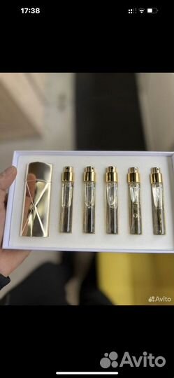 Подарочные наборы духов обьем 30 мл по 4 флакона