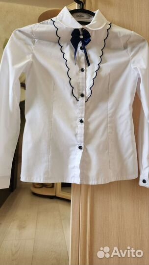 Блузка школьная 140