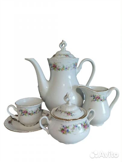 Сервиз кофейный 6 персон Чехия,Thun