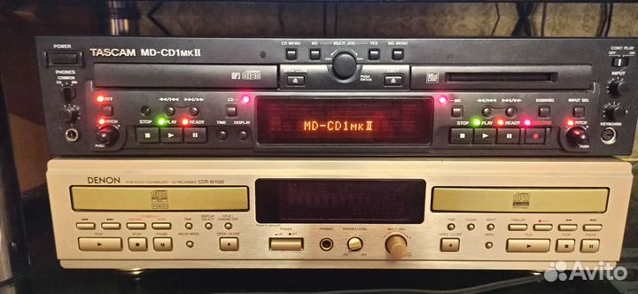 Tascam cd-md1 Tascam md350 md301mkll цап